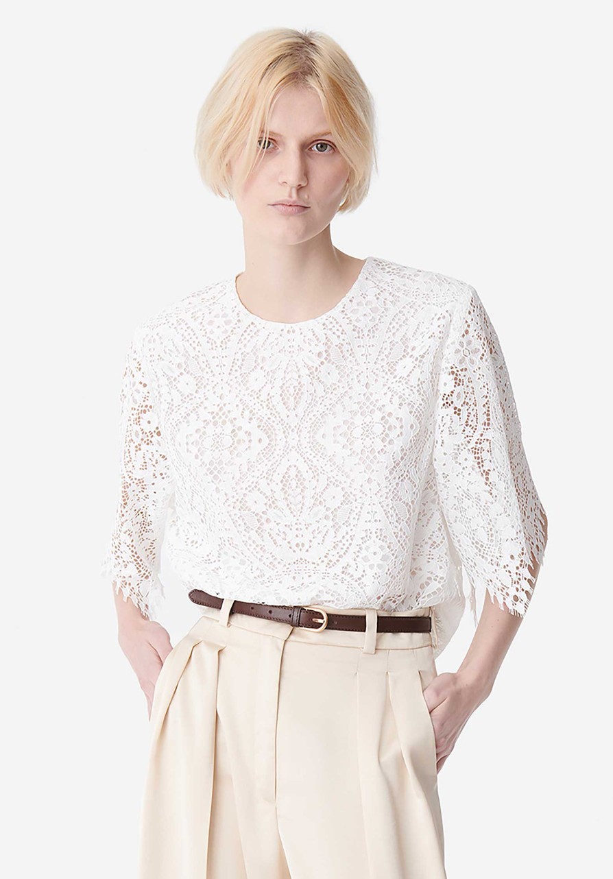 VANESSA BRUNO Tops & Shirts | Blouse Calya 4Eva36-V09017 White