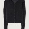 AMERICAN VINTAGE Sweaters & Cardigans | Cardigan Zak19A Anthracite-C