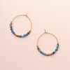 LES CLEIAS All Jewelry | Earring Maiva Bo Quartz-Bleu