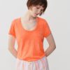 AMERICAN VINTAGE Tops & Shirts | Tshirt Jac48V Feu-Fluo