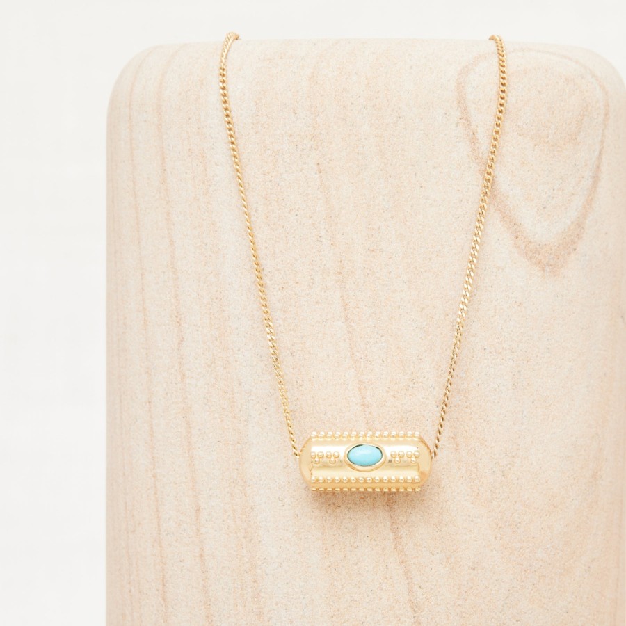 FEEKA All Jewelry | Necklace 6Clr0122 Anika Pierre-Lune-Blanc