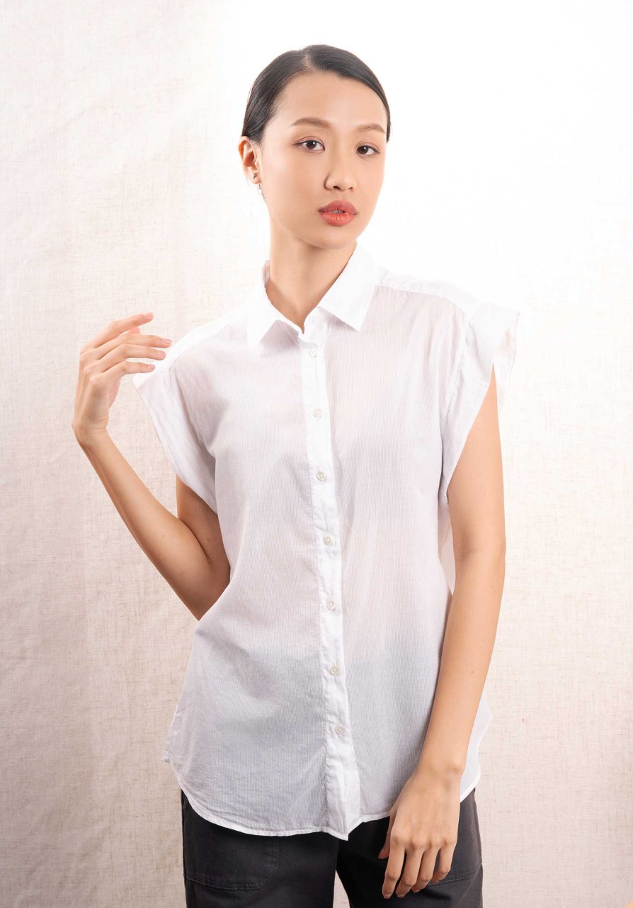 HARTFORD Tops & Shirts | Shirt Cara Bbcb610 20-White