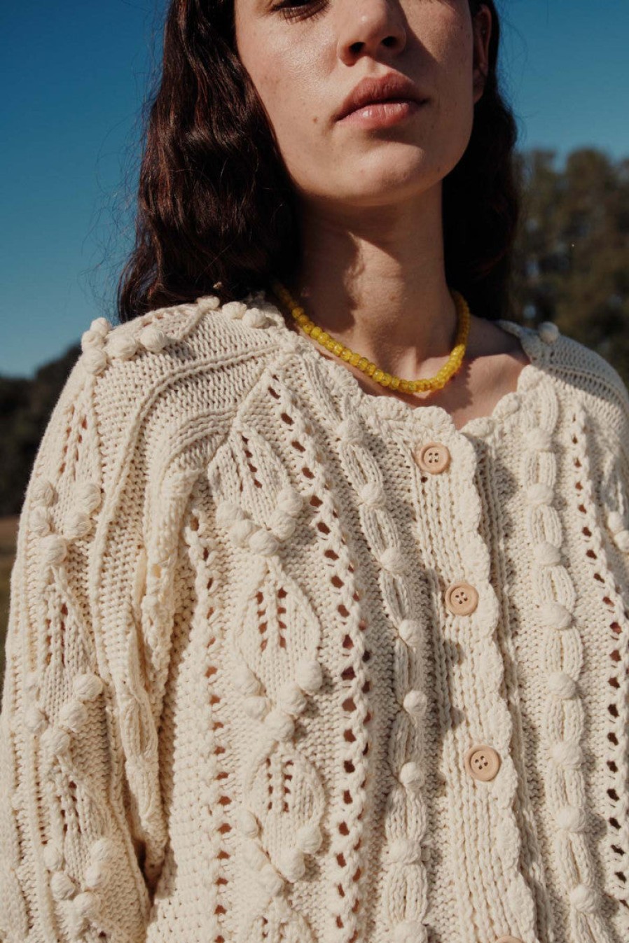 LOUISE MISHA Sweaters & Cardigans | Cardigan Sankara Cream