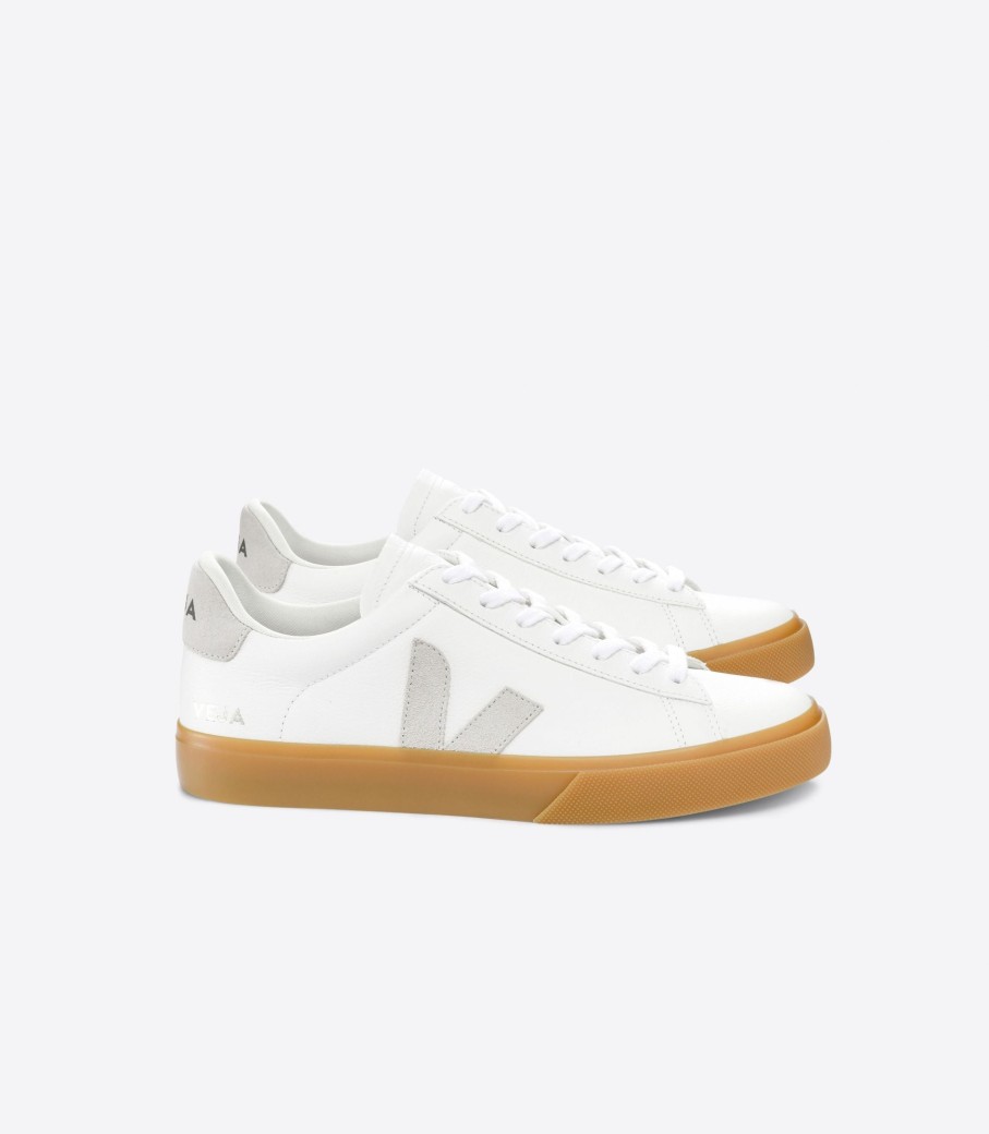 VEJA All Shoes & Socks | Shoes Campo Chromefree Leather Cp0503147 White-Natural