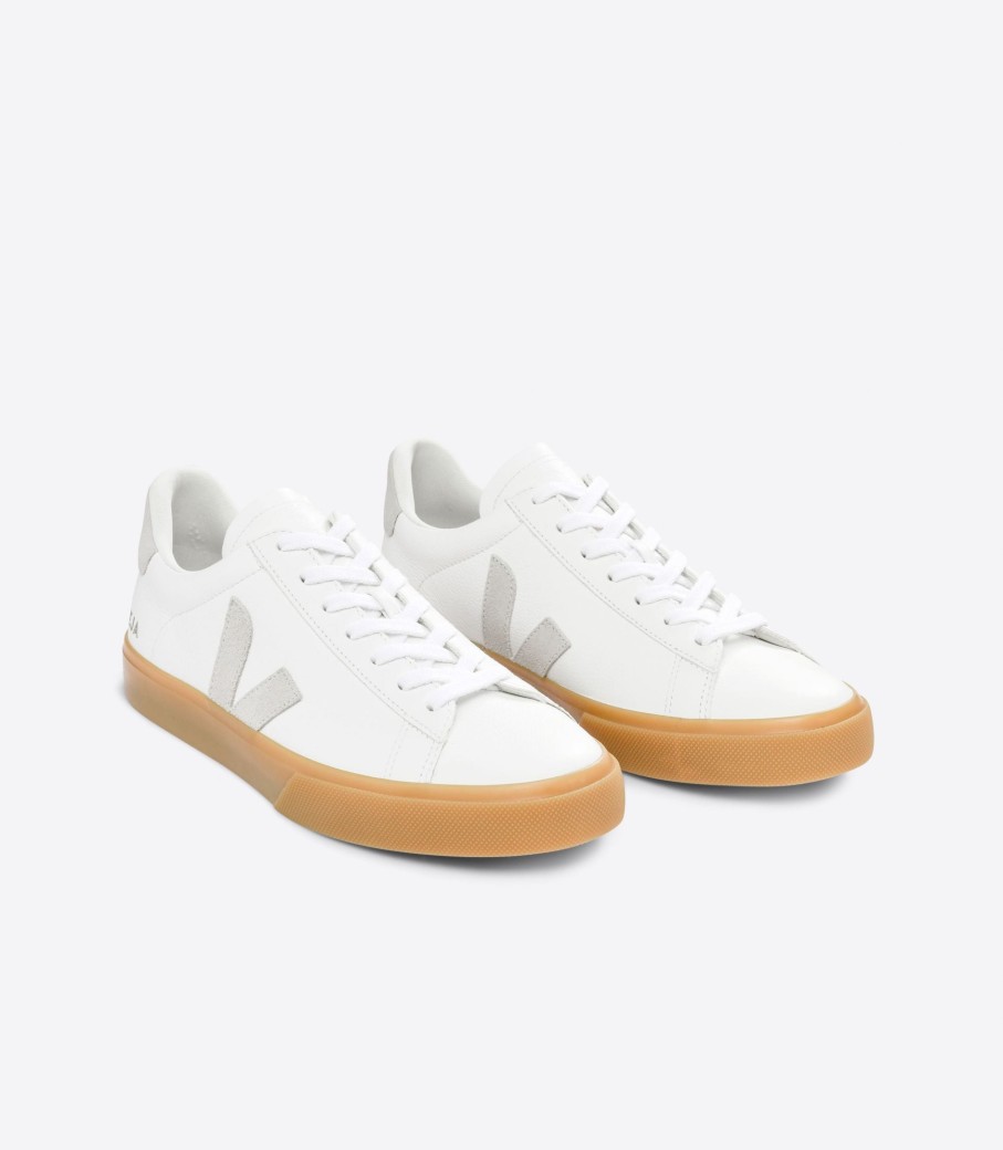 VEJA All Shoes & Socks | Shoes Campo Chromefree Leather Cp0503147 White-Natural