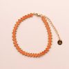 LES CLEIAS All Jewelry | Bracelet Daisy Bracelet Orange