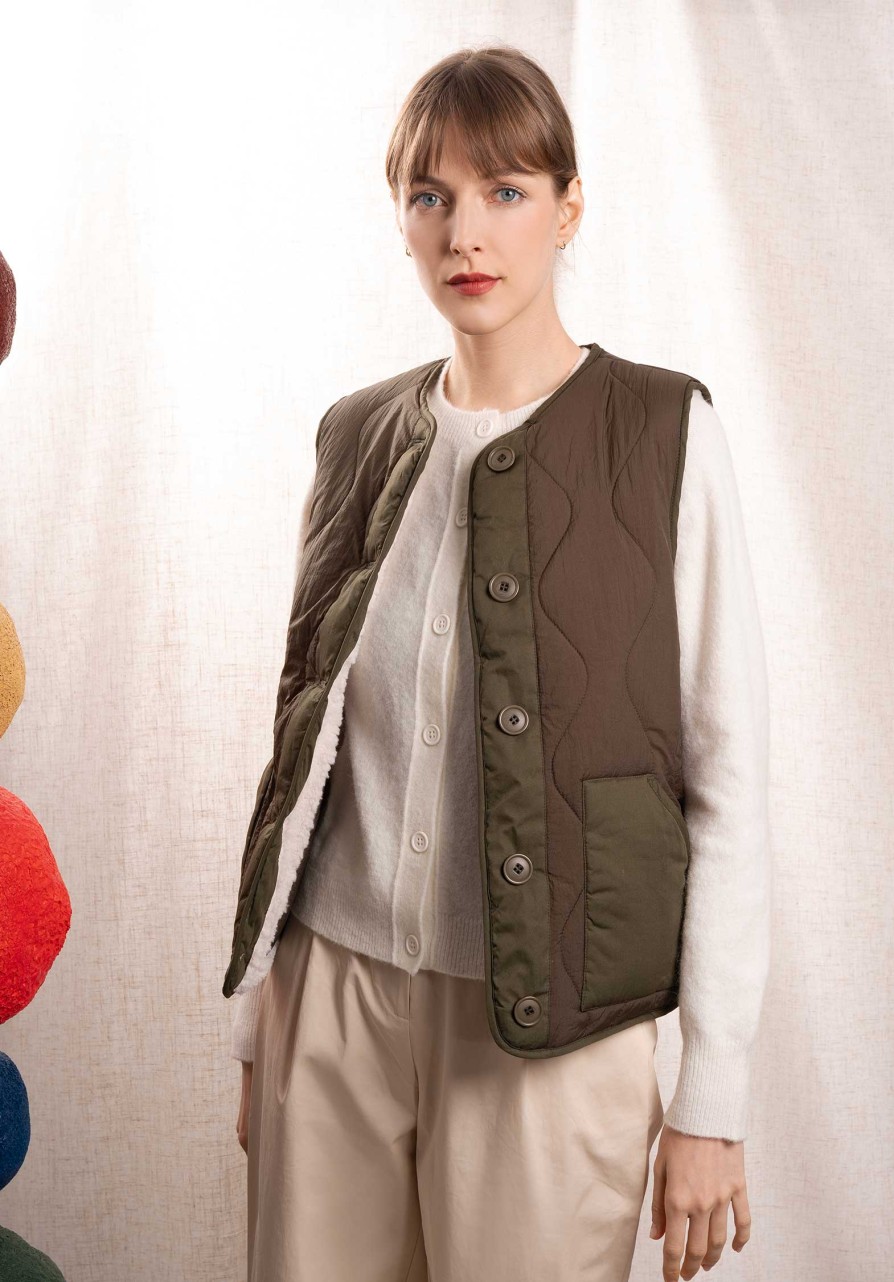 HARTFORD Tops & Shirts | Gilet Varion Baxb558 01-Army