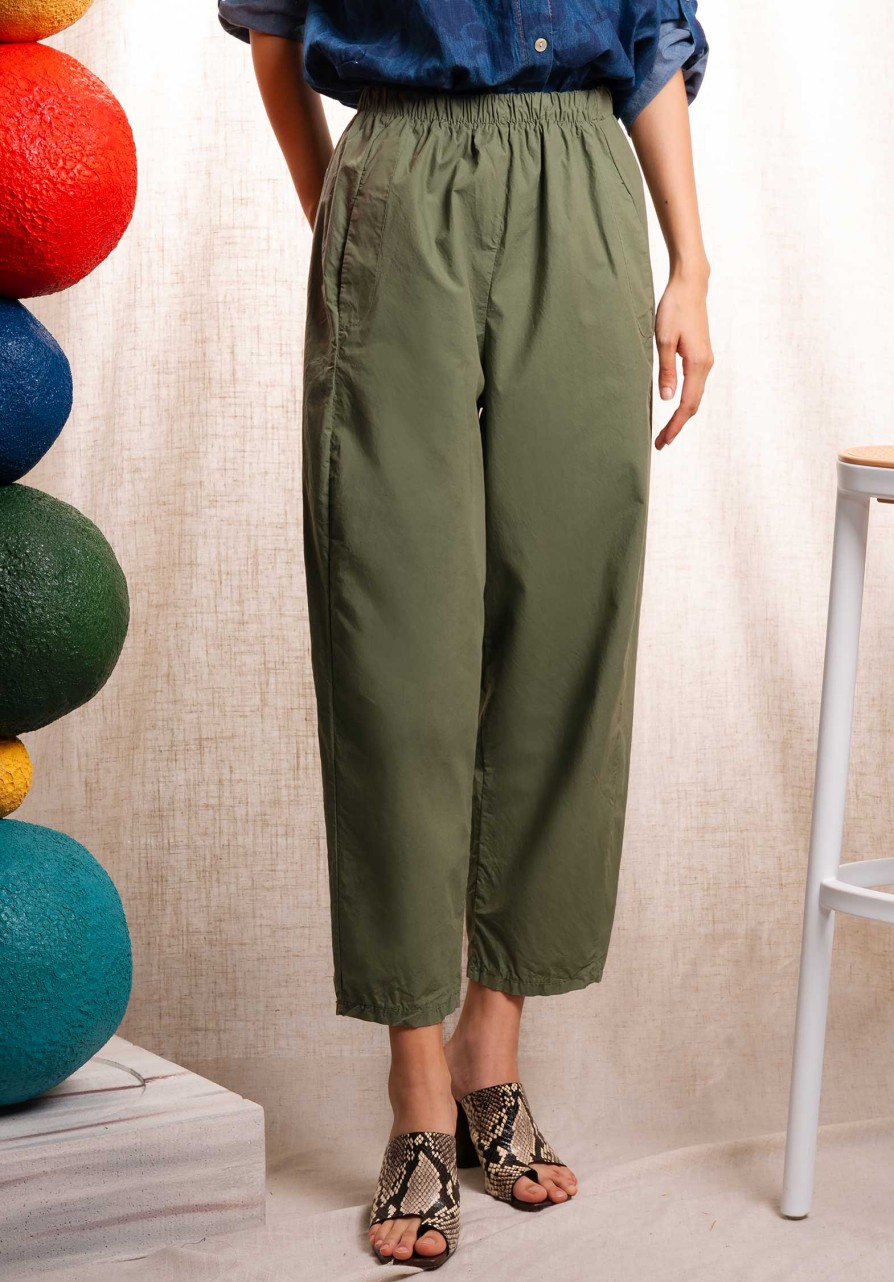 RUE MADAME Pants & Shorts | Summer Magic Pants 21469 Military-Green