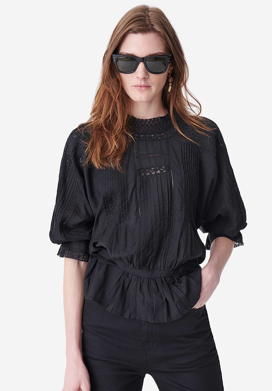 VANESSA BRUNO Tops & Shirts | Blouse Viva 2Hva27-V09011 Black