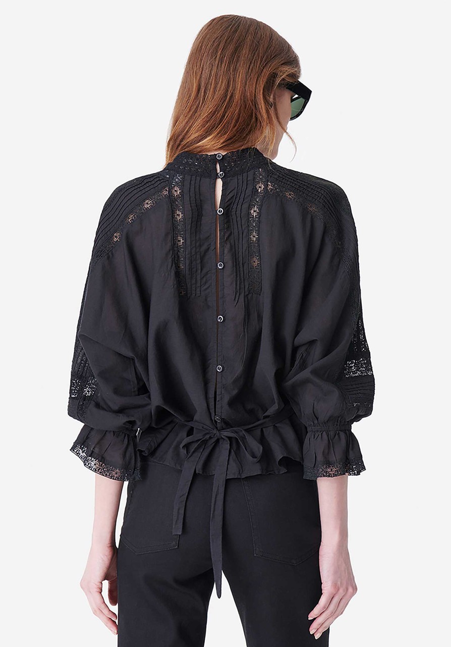 VANESSA BRUNO Tops & Shirts | Blouse Viva 2Hva27-V09011 Black