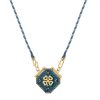 CAROLINE DE BENOIST All Jewelry | Necklace Cloverstu Flower Bleu