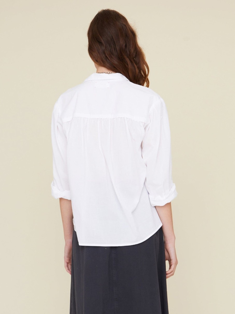 XIRENA Tops & Shirts | Blouse X365116 Emerie Top White