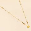 UNE A UNE All Jewelry | Necklace 1Clpp Gold-Pyrite