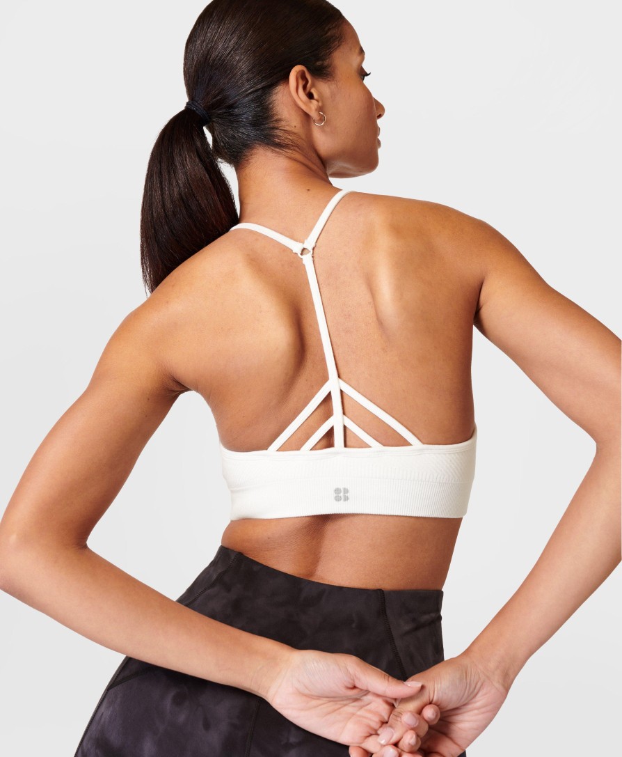 SWEATY BETTY Underwear | Mindful Seamless Yoga Bra Sb9432 Lily-White