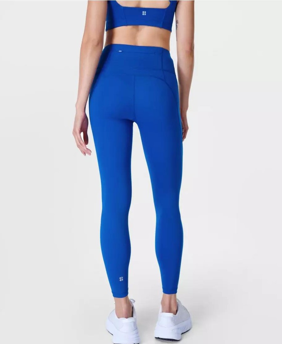 SWEATY BETTY Leggings | Power 7/8 Workout Leggings Sb5400 78 Lightning-Blue