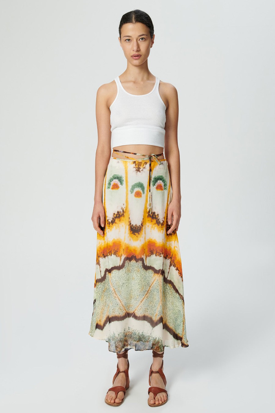 CHUFY Skirts | Skirt Jasmine Jasmine Skirt Petal-Skin-Yellow