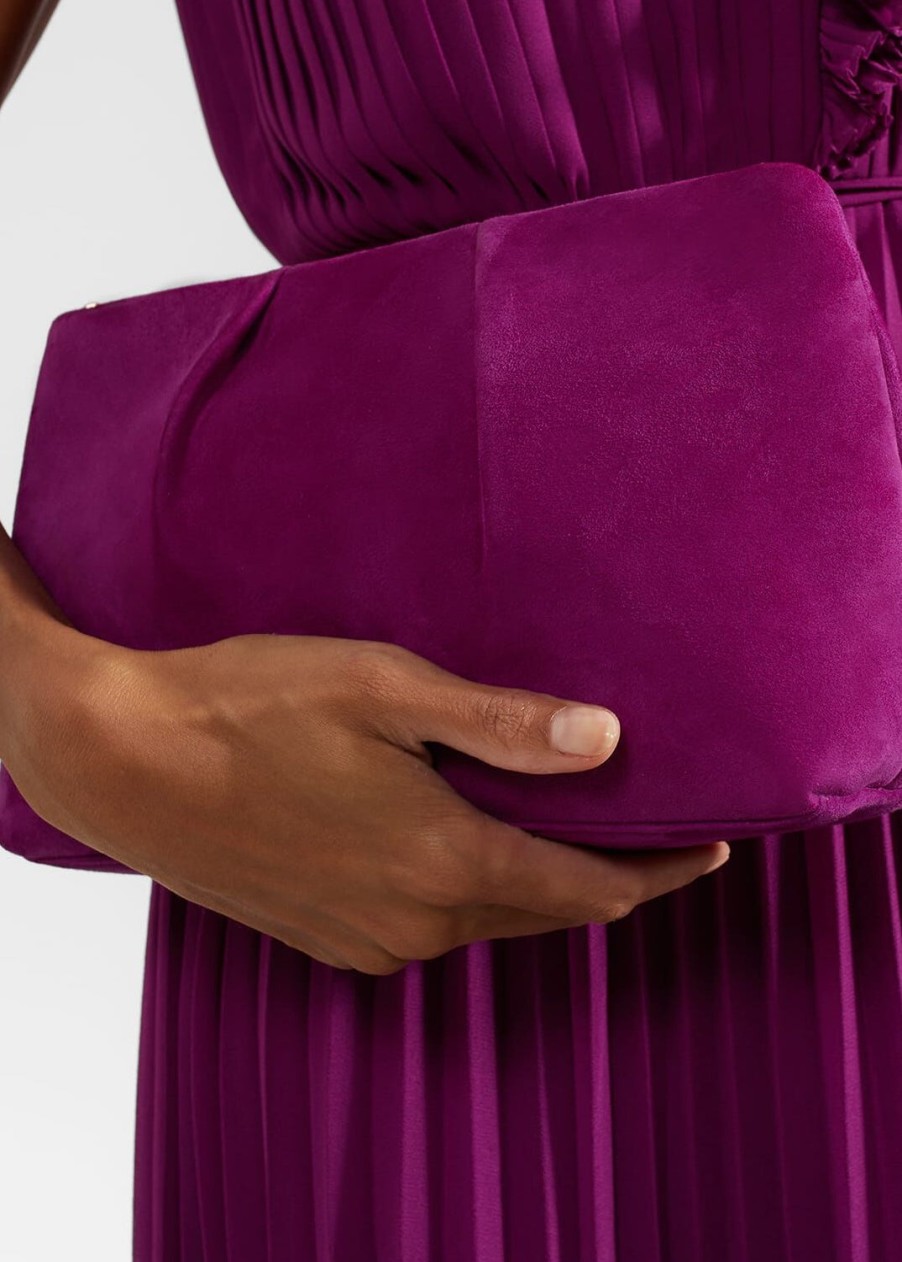 HOBBS Shop By Style | Clifton Clutch 0124/1243/020000 Magenta-Purple