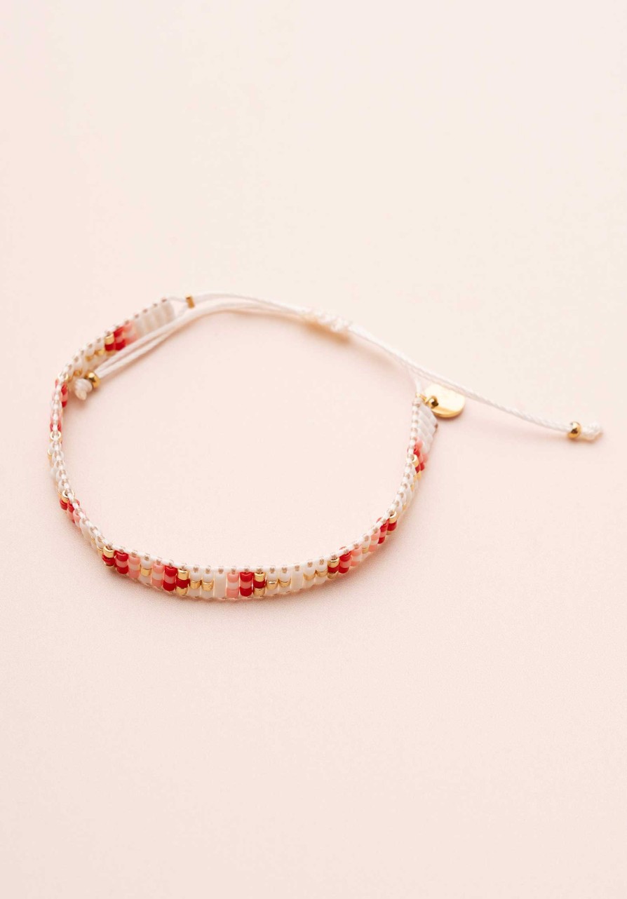 LES CLEIAS All Jewelry | Bracelet New Dallas Brace Rouge