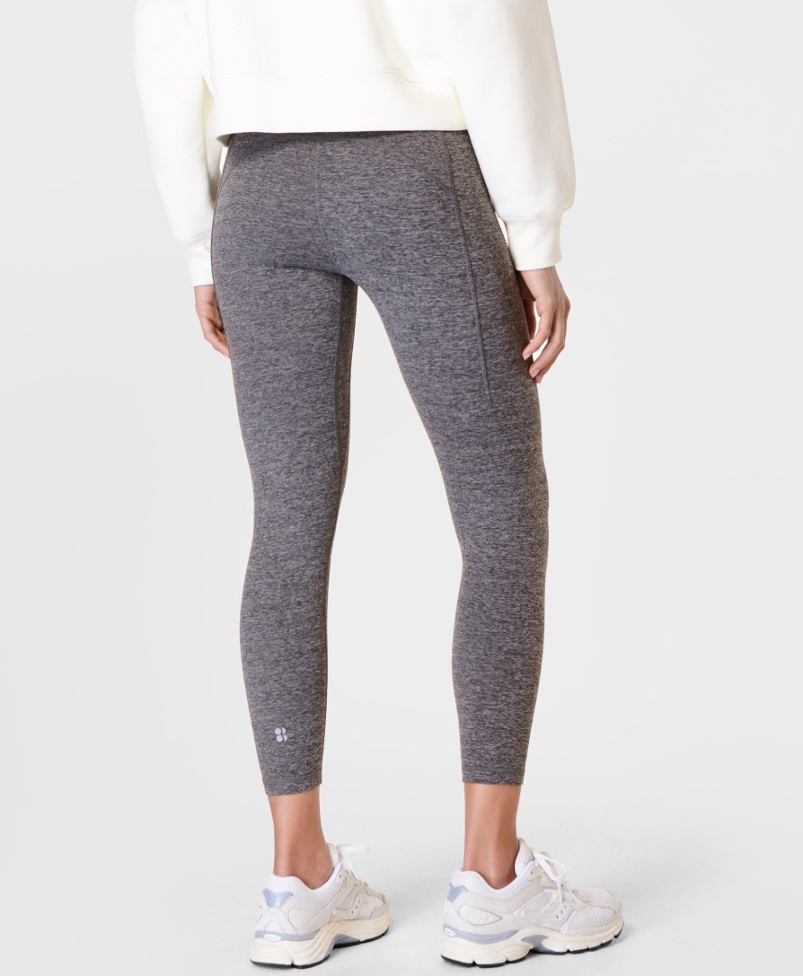 SWEATY BETTY Leggings | Super Soft 7/8 Yoga Leggings Sb9662B78 Dark-Grey-Marl