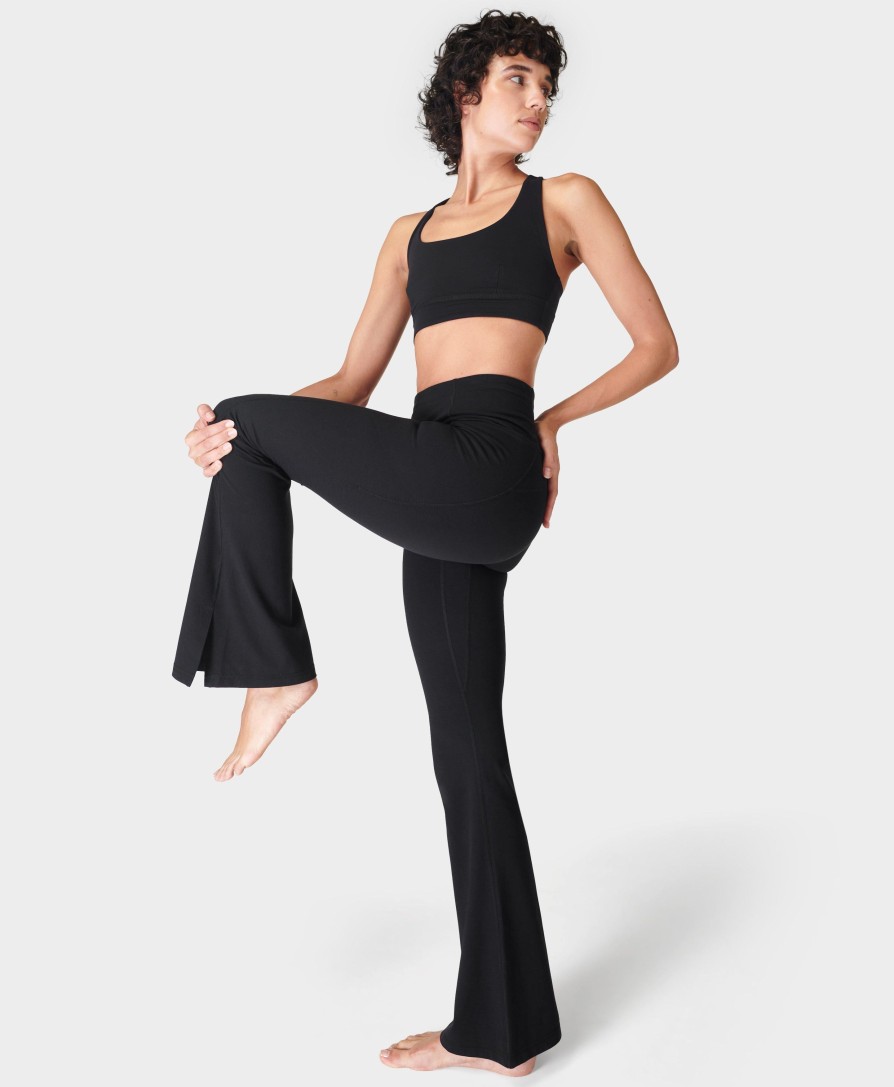 SWEATY BETTY Pants & Shorts | Soft Sculpt Flare 32 Yoga Trou Sb8270R Black