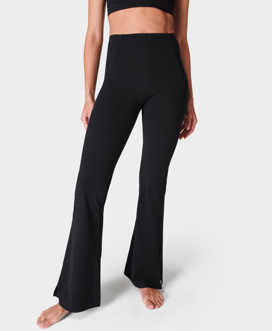 SWEATY BETTY Pants & Shorts | Soft Sculpt Flare 32 Yoga Trou Sb8270R Black