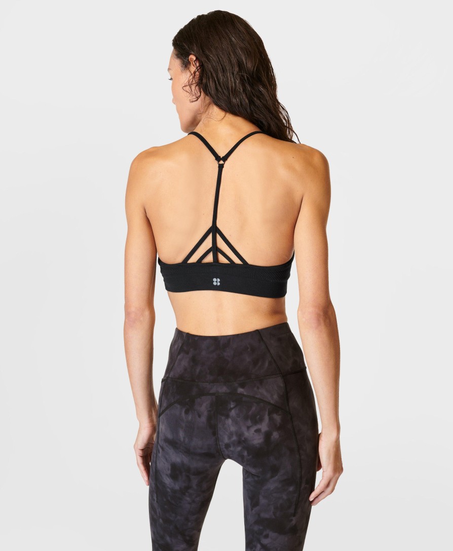 SWEATY BETTY Underwear | Mindful Seamless Yoga Bra Sb9432 Black