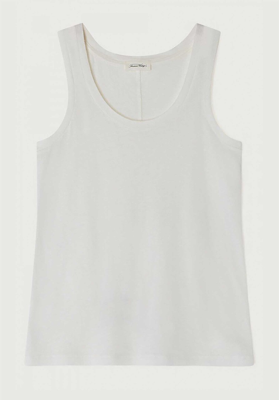 AMERICAN VINTAGE T-Shirts | Tank Gami20 Blanc