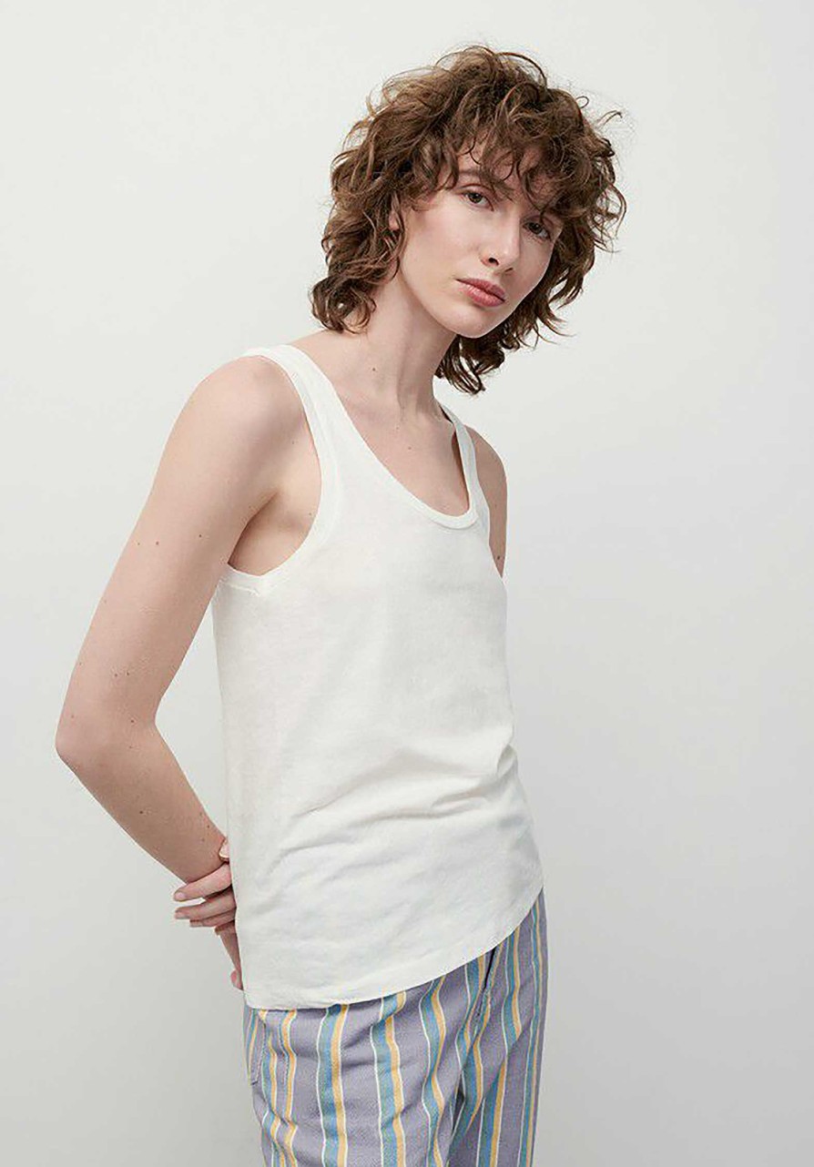 AMERICAN VINTAGE T-Shirts | Tank Gami20 Blanc