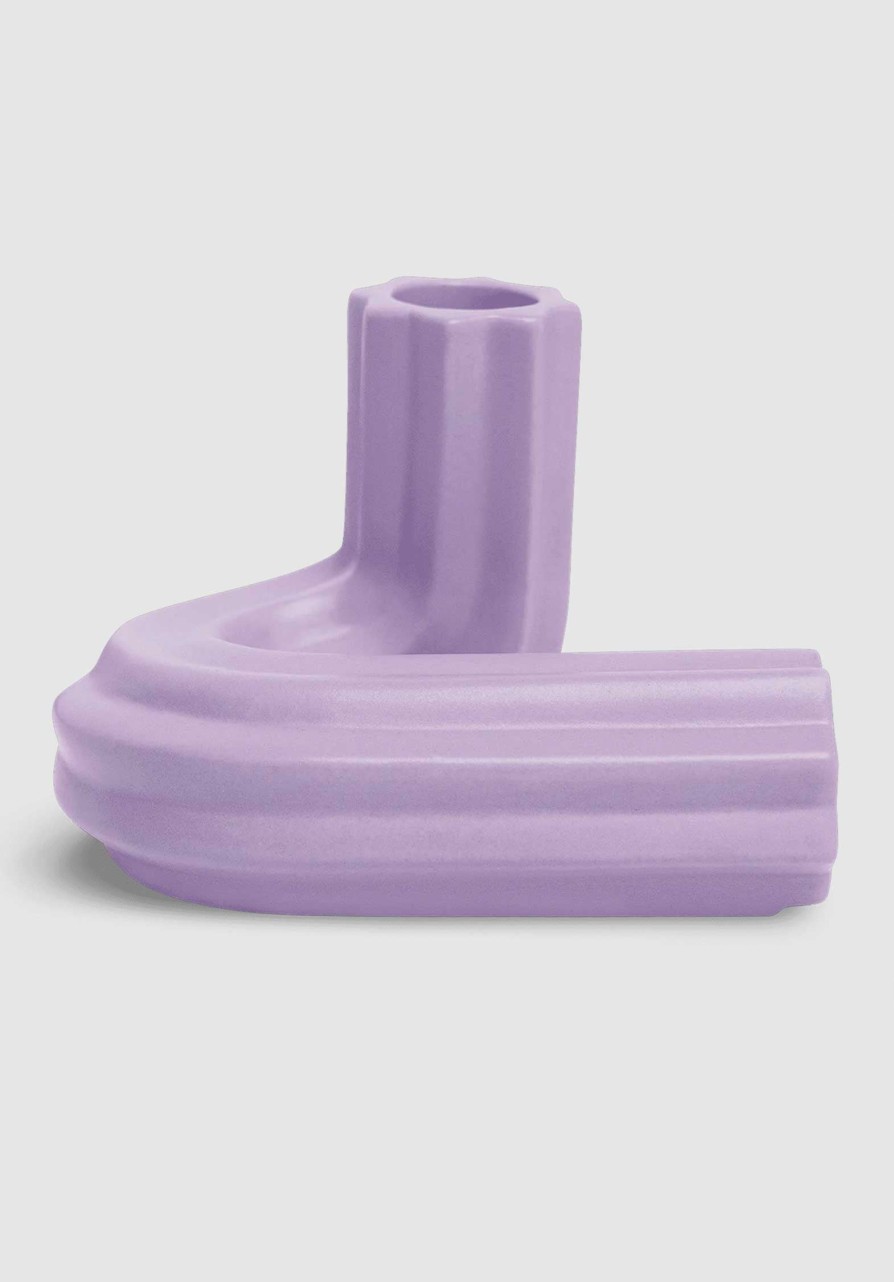 OCTAEVO Candle & Diffusers | Candle H Candle Holder Lilac