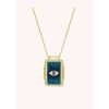 MYA BAY All Jewelry | Necklace Blue Eye Bohe Co-233G Gold