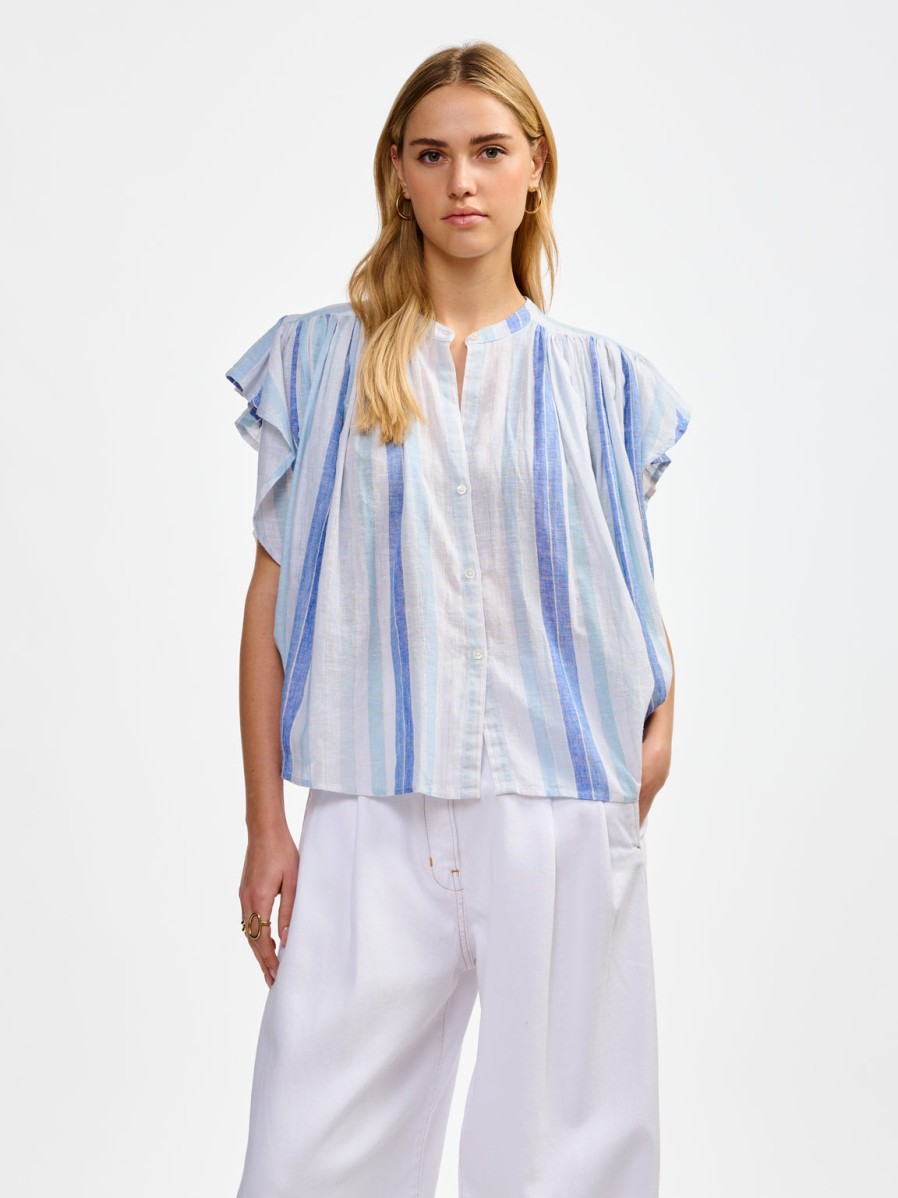 BELLEROSE Tops & Shirts | Blouse Chaos S1050 Stripe-A