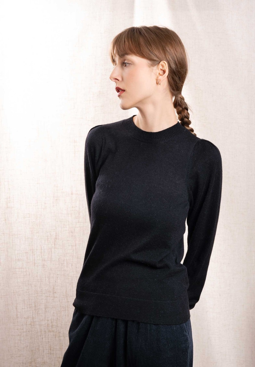 HARTFORD Sweaters & Cardigans | Pullover Malorine Bam Malorine Bamv518 04-Black