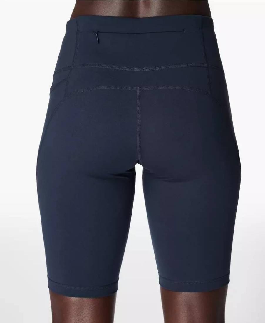 SWEATY BETTY Pants & Shorts | Power 9 Biker Shorts Sb4822P L Navy-Blue