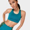 SWEATY BETTY Underwear | Stamina Workout Bra Sb8758 Cabin-Blue