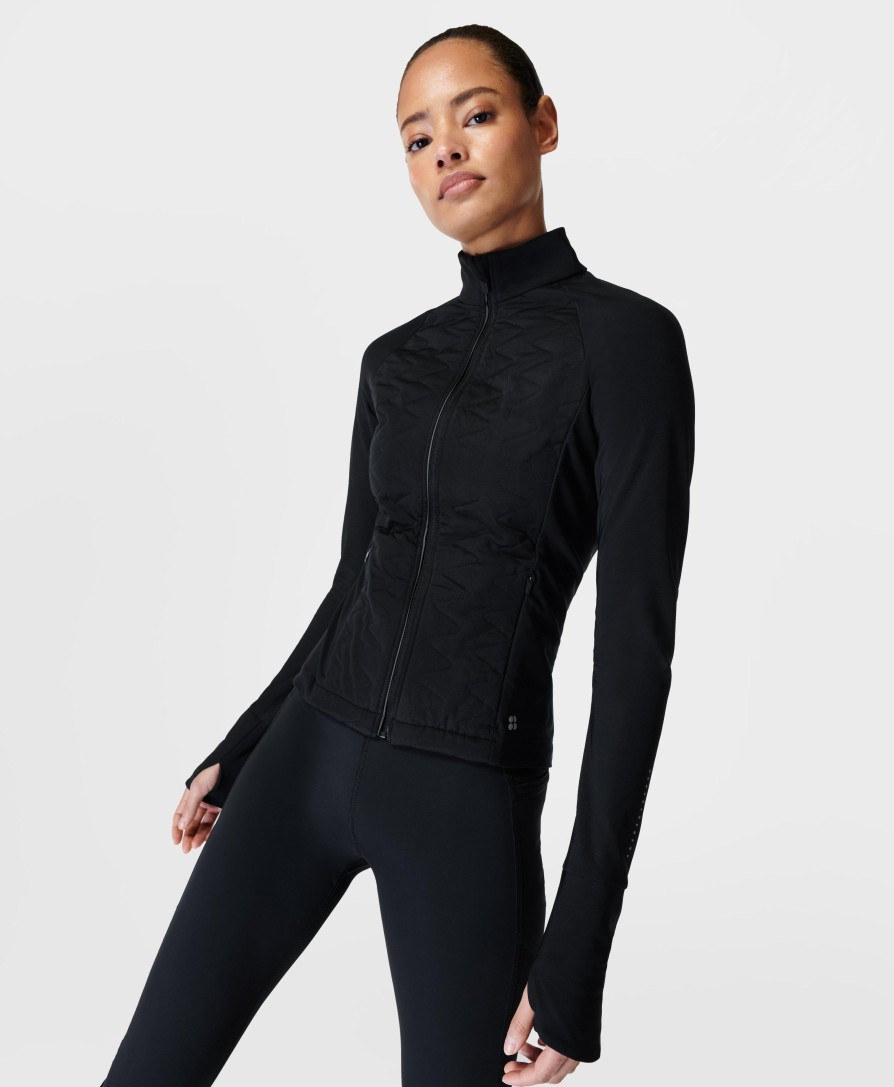 SWEATY BETTY Jackets | Light Speed Running Jacket Sb8952 Black