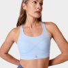 SWEATY BETTY Underwear | Power Medium Support Sports Br Sb8993 Breeze-Blue