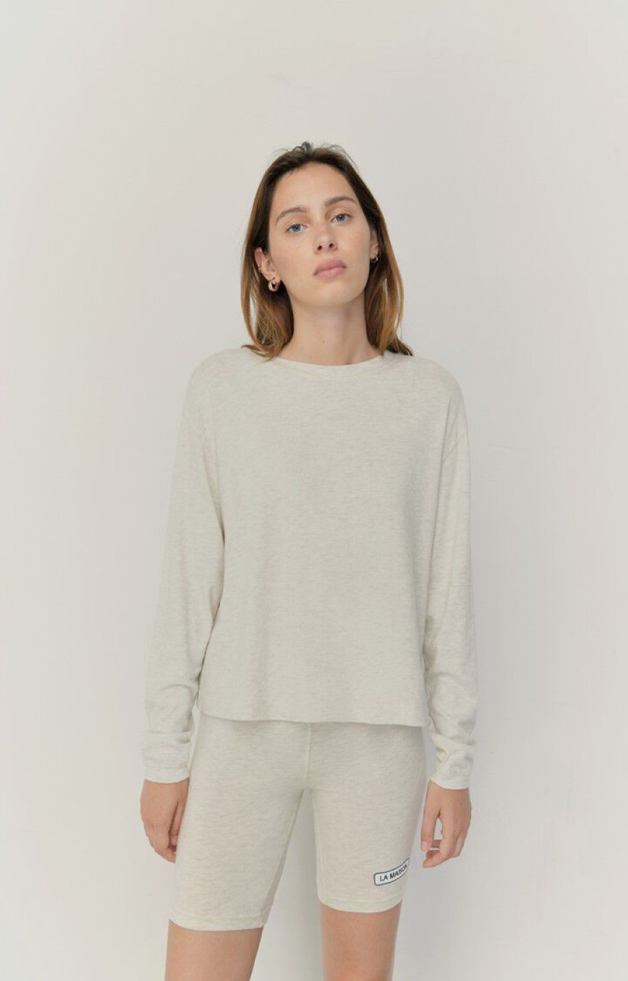 AMERICAN VINTAGE Sweaters & Cardigans | Sweatshirt Ypa02B Gris-Chine