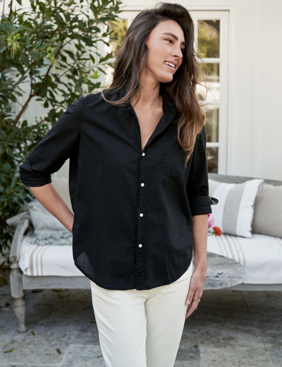 FRANK AND EILEEN Tops & Shirts | Shirt Eileen Eileen Featherwe Black