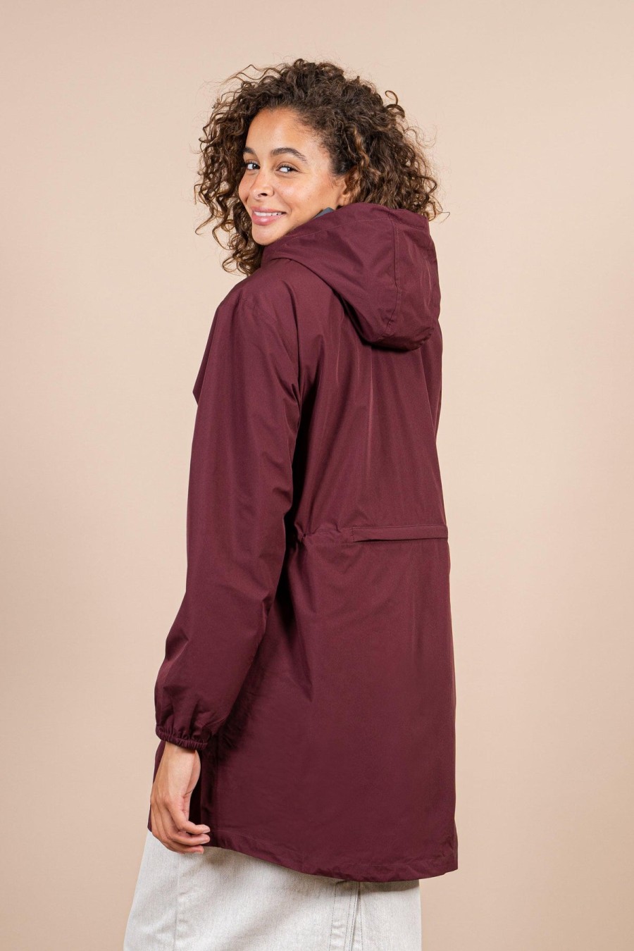 FLOTTE Coats | Coat Amelot Classic Prune