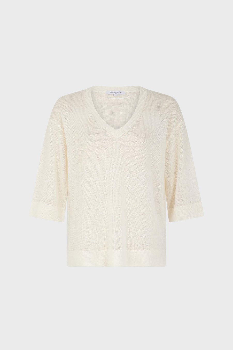 GERARD DAREL Gerard Darel | Pullover/Vest Lee Dzu34Z241 Ecru