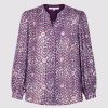 GERARD DAREL Gerard Darel | Blouse Akris Dzc59Z146 Purple