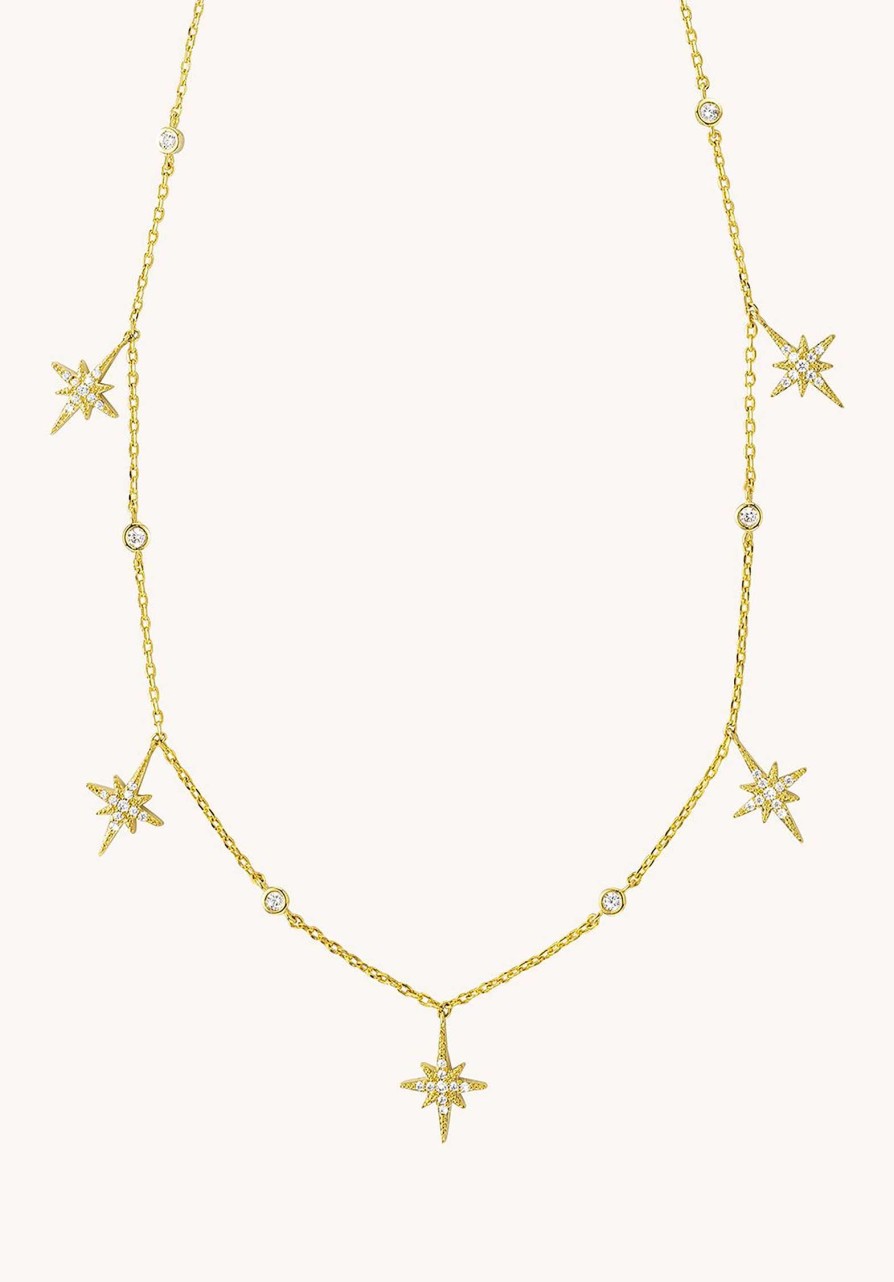 MYA BAY All Jewelry | Necklace Constellation Co-231G Gold