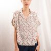 CLEMENCE Tops & Shirts | Shirt J91791 Ecru-Red