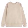 ECOALF Sweaters & Cardigans | Sweatshirt Mcwgastmoss0 Mossalf Sweat White-Sand