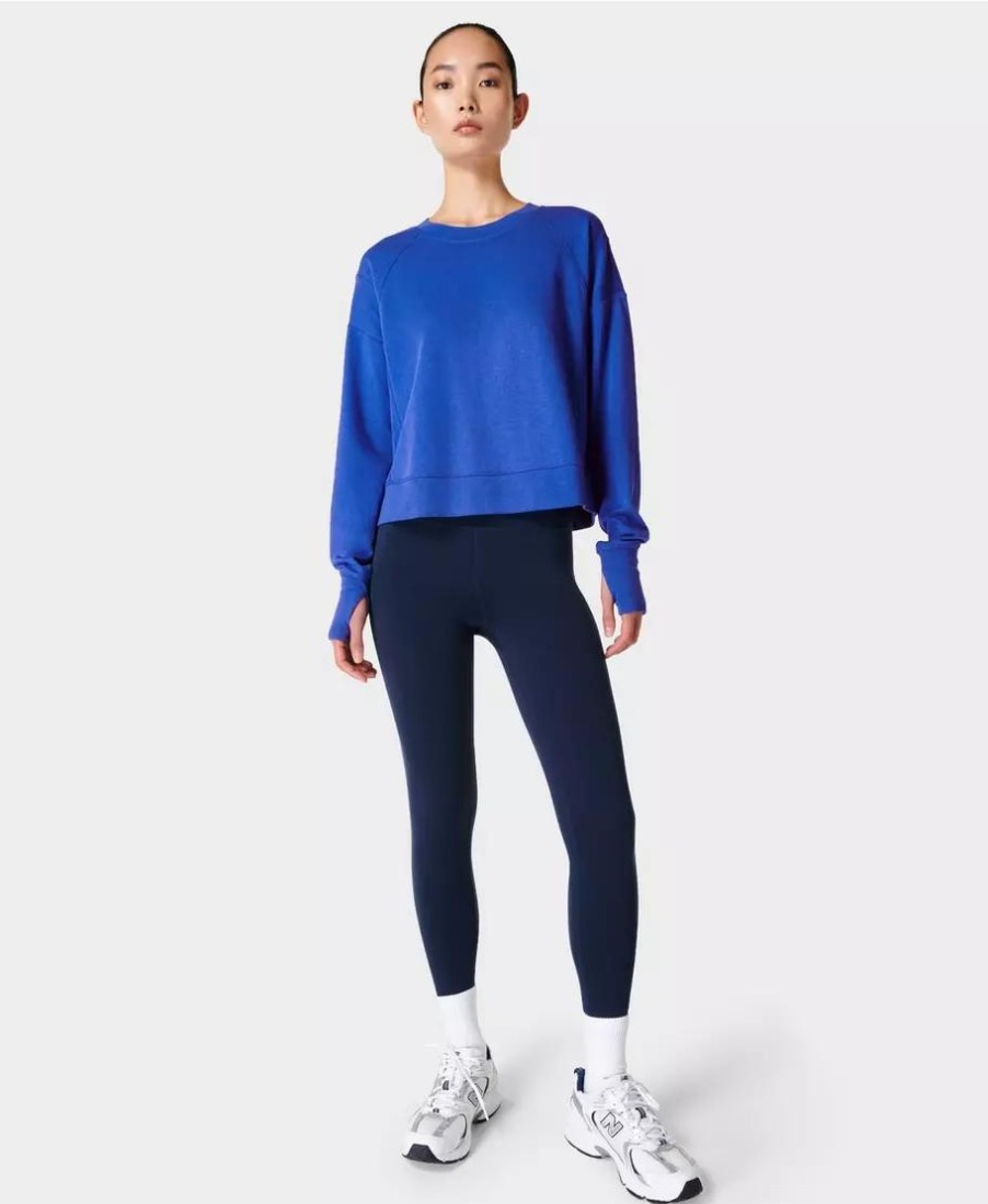 SWEATY BETTY Leggings | All Day 7/8 Leggings Sb8946 78 Navy-Blue