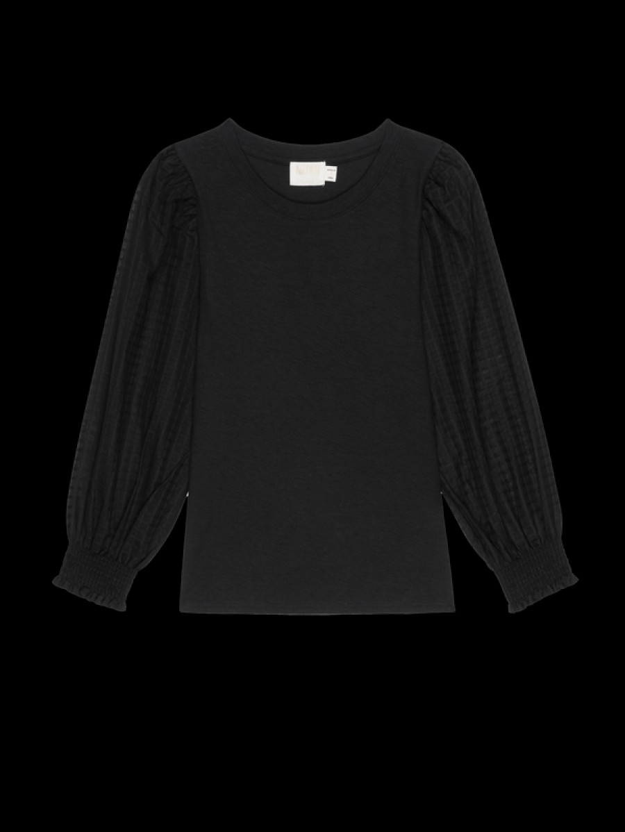 NATION Tops & Shirts | Blouse 1425Rs Libby Jet-Black