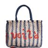 THE JACKSONS All Bags | Beach Bag Voila S Voila Stripes S Nat-Indigo