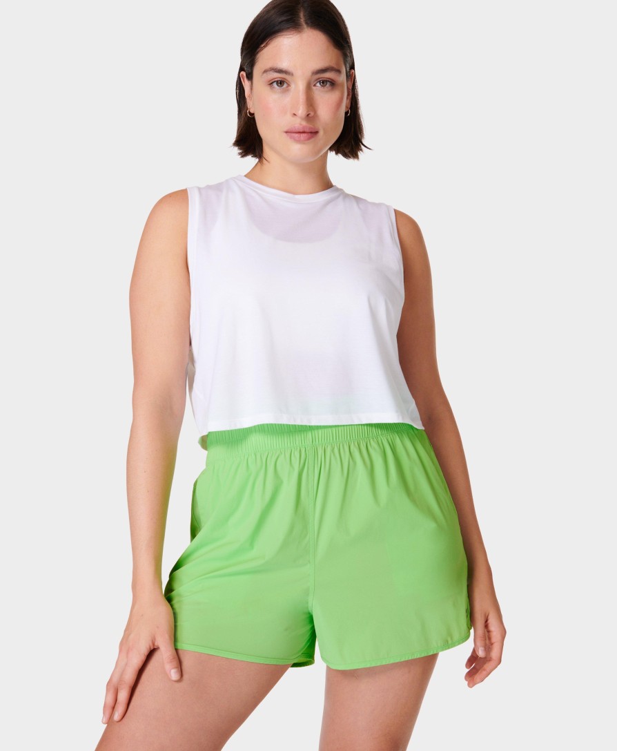 SWEATY BETTY Pants & Shorts | Relay Unlined Shell Shorts Sb8805 Zest-Green