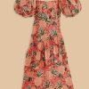 FARM RIO Dresses & Jumpsuits | Dress 315368 Pineapple-Bloom-Red