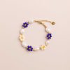 LES CLEIAS All Jewelry | Bracelet Yasmine A2209Br02-7 Blue